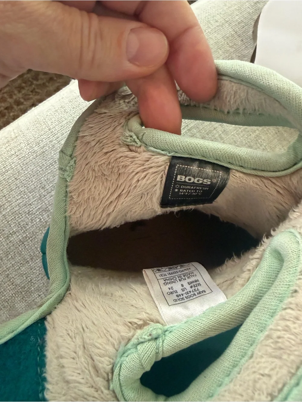 Bogs baby boots